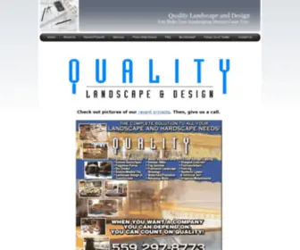 Qualitylandscape.info(Quality Landscape and Design) Screenshot