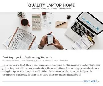 Qualitylaptophome.com(Quality Laptop Home) Screenshot
