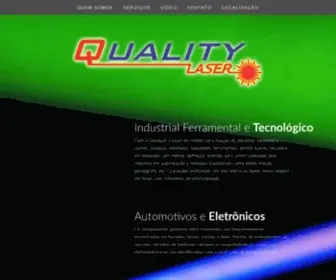 Qualitylaserbr.com.br(Empresa de Gravação a Laser e Corte a Laser) Screenshot