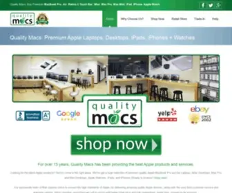 Qualitymacs.com(Quality Macs) Screenshot