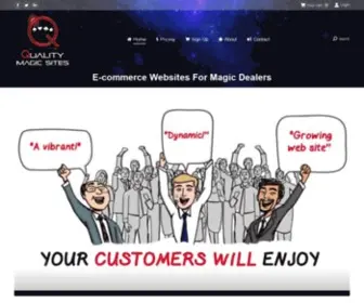 Qualitymagicsites.com Screenshot