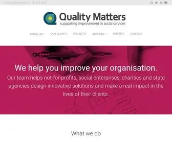 Qualitymatters.ie(Quality Matters) Screenshot