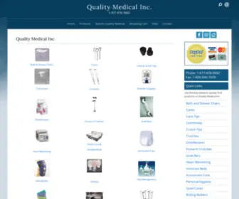 Qualitymedicalinc.com(Quality Medical Inc) Screenshot