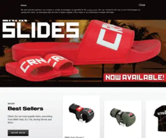 Qualitymmagear.com(MMA Gear) Screenshot