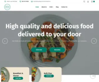 Qualitynutritionireland.ie(Homepage Food Delivery) Screenshot