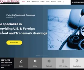 Qualitypatent.com(Patent or Trademark Drawings) Screenshot