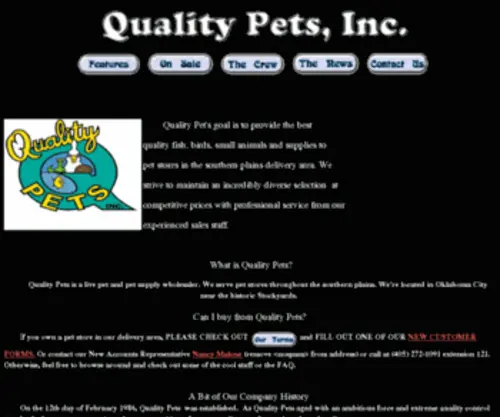 Qualitypets.com(Qualitypets) Screenshot