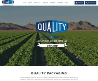 Qualityps.com(Quality Packaging & Supplies) Screenshot