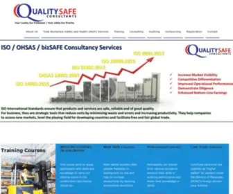 Qualitysafe.com.sg(Quality Safe Consultants) Screenshot