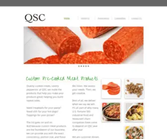 Qualitysausage.com(Quality Sausage Company (QSC)) Screenshot