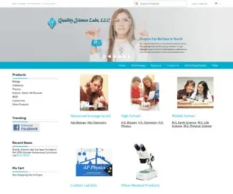 Qualitysciencelabs.com(Quality Science Labs) Screenshot