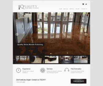 Qualityshinemarblepolishing.com(Quality Shine Marble Polishing) Screenshot