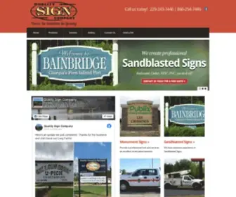 Qualitysign.com(Quality Sign & Maintenance Co) Screenshot