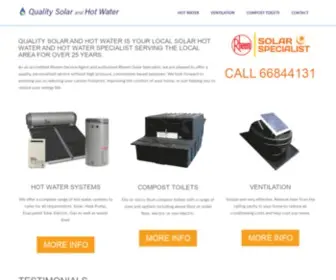 Qualitysolar.com.au(Rheem Solar Specialist) Screenshot