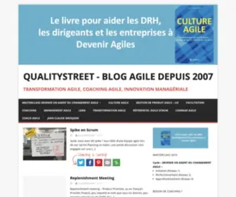 Qualitystreet.fr(Blog Agile depuisTransformation Agile & Coaching Agile) Screenshot