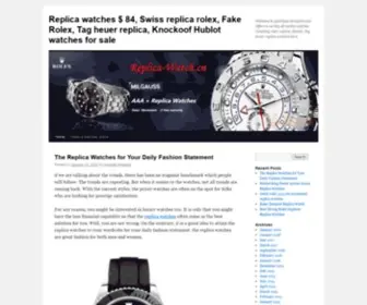 Qualityswissreplica.com(Swiss Replica Watches) Screenshot