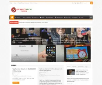 Qualitytechnews.com(Quick News Update) Screenshot