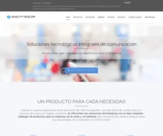 Qualitytelecom.es(Establecemos contigo una ecuación ganadora) Screenshot