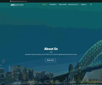 Qualitytourismaustralia.com(Australian tourism industry council (atic)) Screenshot