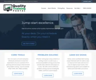 Qualitytrainingportal.com(QualityTrainingPortal) Screenshot