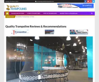 Qualitytrampoline.com(Quality Trampoline Reviews & Recommendations Quality Trampoline) Screenshot