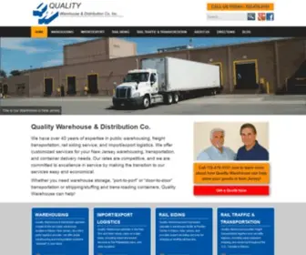 Qualitywarehouse.com(Public Warehousing) Screenshot