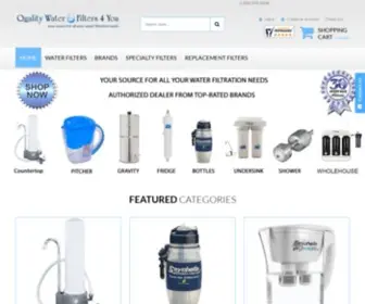 Qualitywaterfilters4You.com(Water Filters) Screenshot