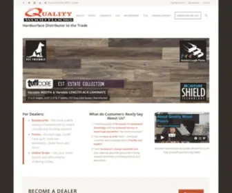 Qualitywoodfloorsinc.com(Quality Wood Floors) Screenshot