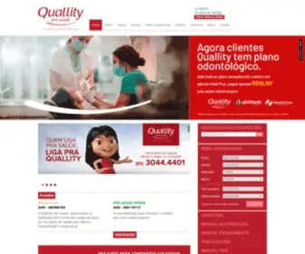 Quallityprosaude.com.br(Quallity Pró Saúde) Screenshot
