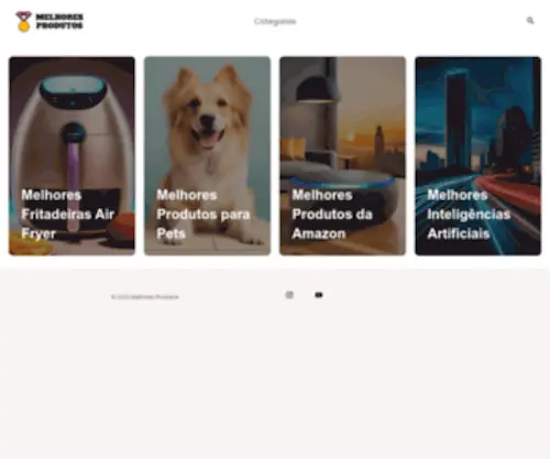 Qualmelhorproduto.com.br(Melhores Produtos) Screenshot