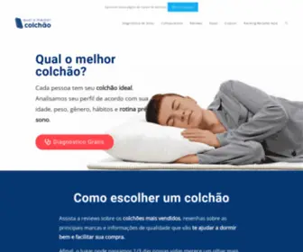 Qualomelhorcolchao.com.br(Quero Dormir Bem) Screenshot