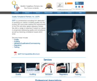 Qualpartners.com(Quality Consulting) Screenshot