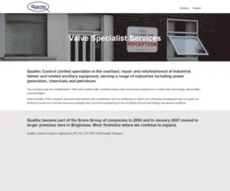 Qualteccontrol.co.uk(Qualtec Control Limited) Screenshot