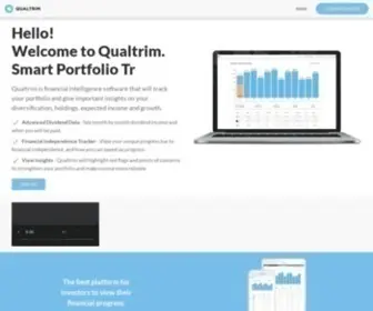 Qualtrim.com(Smart Stock Analysis) Screenshot