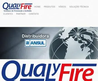 Qualyfire.com.br(Equipamentos de preven) Screenshot