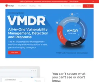 Qualys.eu(Information Security and Compliance) Screenshot