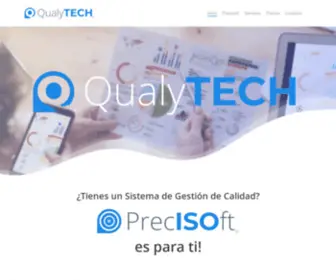 Qualytech.mx(Inicio) Screenshot