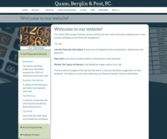 Quamberglinpost.com(Quam, Berglin & Post, P.C) Screenshot