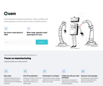 Quamsolutions.com(Quam) Screenshot