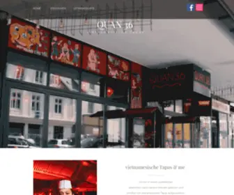 Quan36Hamburg.de(Vietnamesisches Restaurant) Screenshot