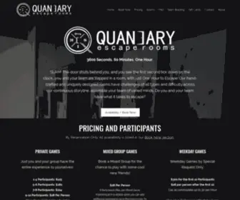 Quandaryescaperooms.com(Quandary Escape Rooms) Screenshot