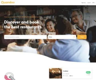 Quandoo.at(Online in mehr als 17.000 Restaurants reservieren) Screenshot