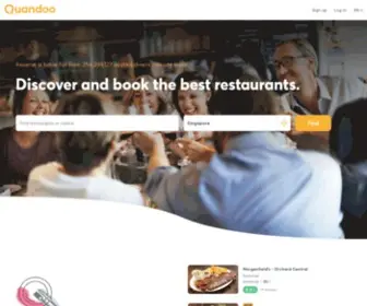 Quandoo.sg(Discover & Book Your Favourite Restaurants) Screenshot
