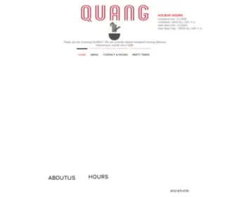 Quang-Restaurant.com(Quang Restaurant) Screenshot