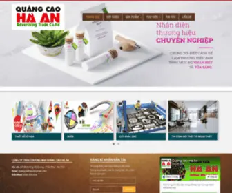 Quangcaohaan.com(Công ty quảng cáo tại Hà Tĩnh) Screenshot