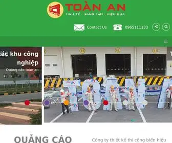 Quangcaotoanan.com(Quangcaotoanan) Screenshot