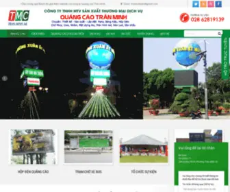 Quangcaotranminh.com(THIẾT KẾ VÀ THI CÔNG QUẢNG CÁO TPHCM) Screenshot