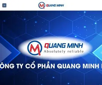 Quangminhinvest.com(Công ty cổ phần Quang Minh Invest) Screenshot