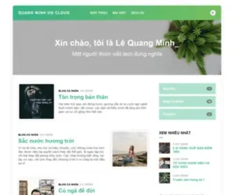 Quangminhoncloud.com(Quang Minh Oncloud) Screenshot