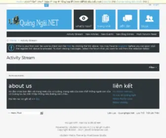 Quangngai.net(The unofficial home of quangngai on the internet) Screenshot